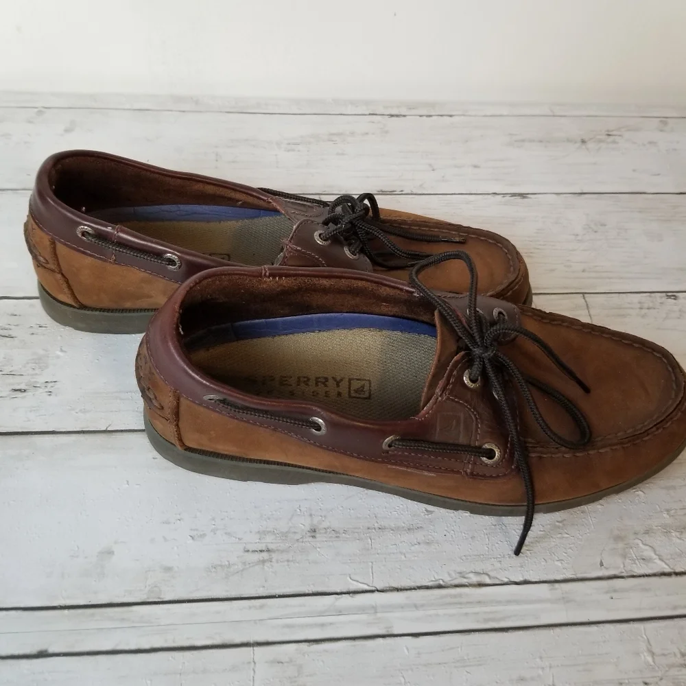 Sperry Leather Top Sider Boat Deck Shoes
